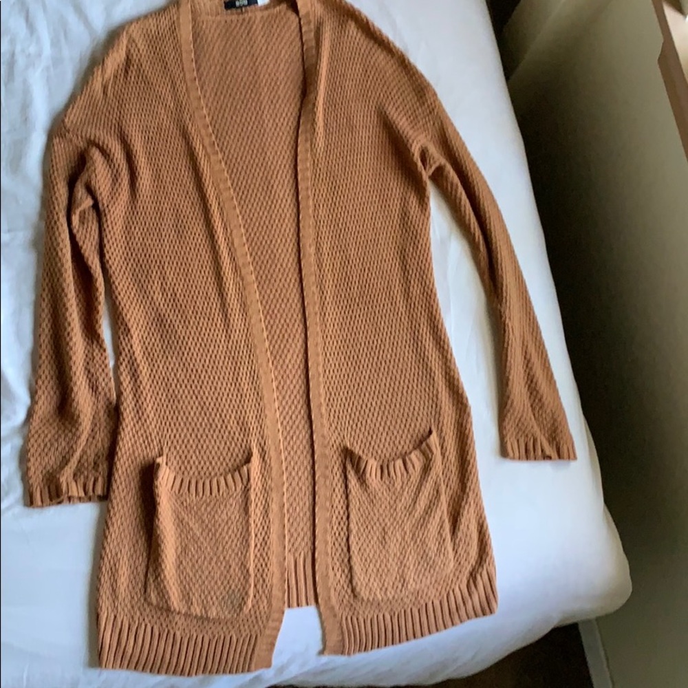 Dusty Orange Urban Outfitters cardigan